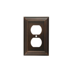 Impressions No Subject 1 - Gang Duplex Outlet Standard Wall Plate
