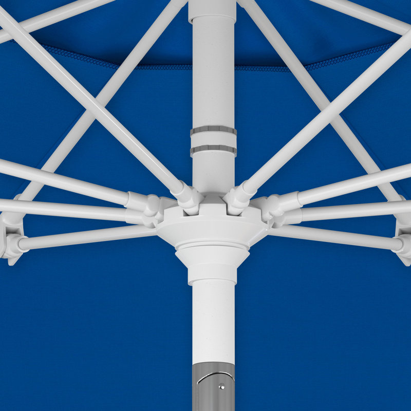 Parasol de marché 9 pi, Bleu pacifique - Pacifica