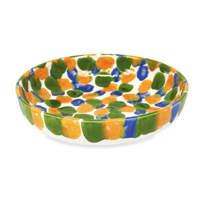 Verano Spanish Ceramics Ceramic Salad Bowl
