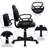 Mid-Back LeatherSoft Swivel Ergonomic Task Office Chair with Back Depth Adjustment-30772301