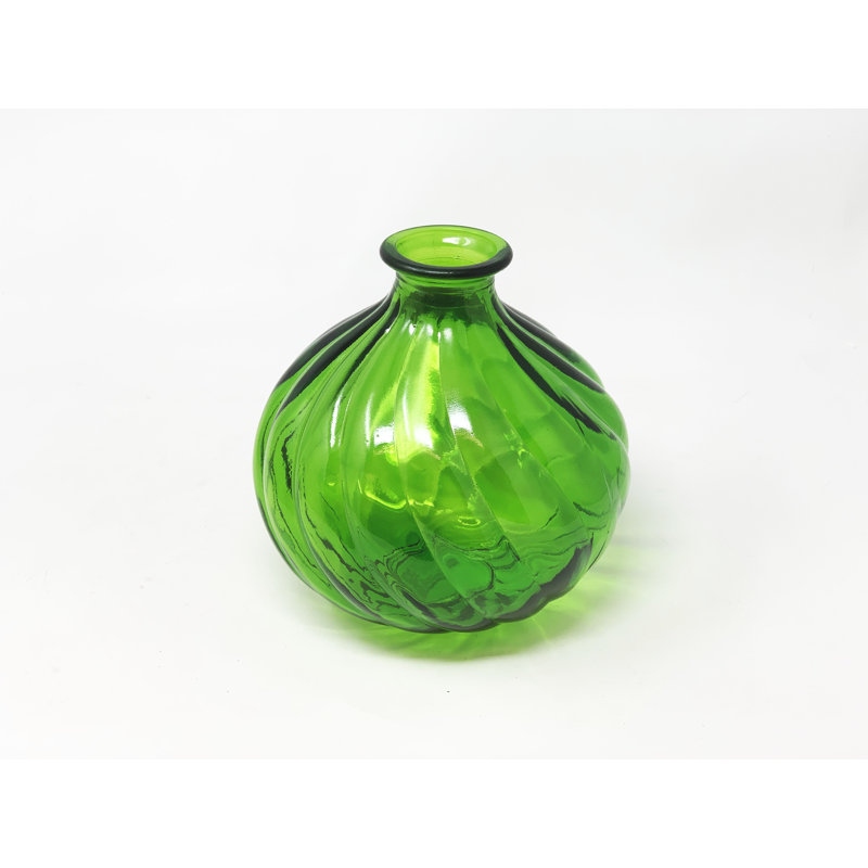 Leonardo Glass Table Vase, Lime