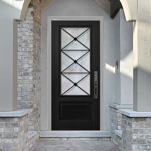Knockety 36'' x 80'' Glass Front Entry Doors & Reviews | Wayfair