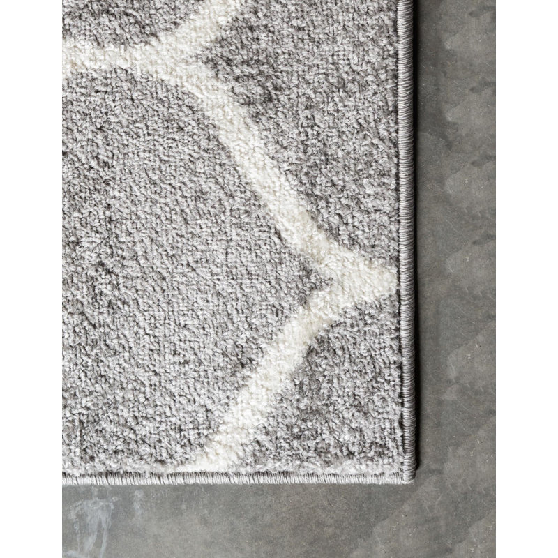 Llanet Geometric Indoor Rug, Rectangle 10' x 14'1"