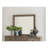 Miroir, aucun assemblage requis, finition gris verger