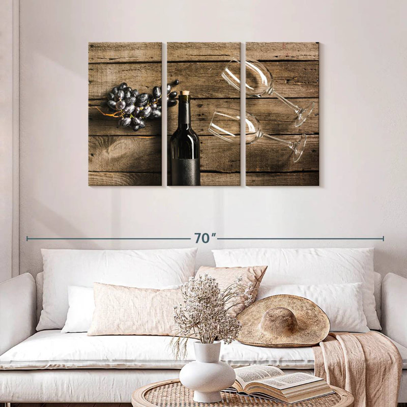 Yarlin Time For Wine, 28" H x 45" W