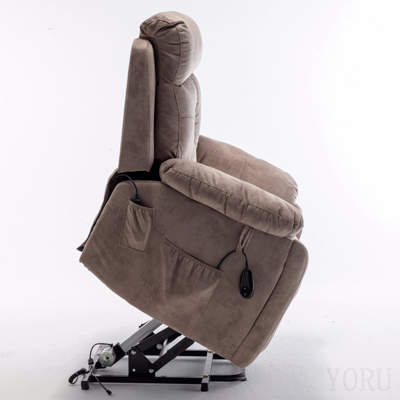 Méridienne à fauteuil relevable et fauteuil relax