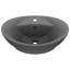 Belfry Bathroom Pearlene 390mm W Ceramic Oval Sink with Overflow-1327032598