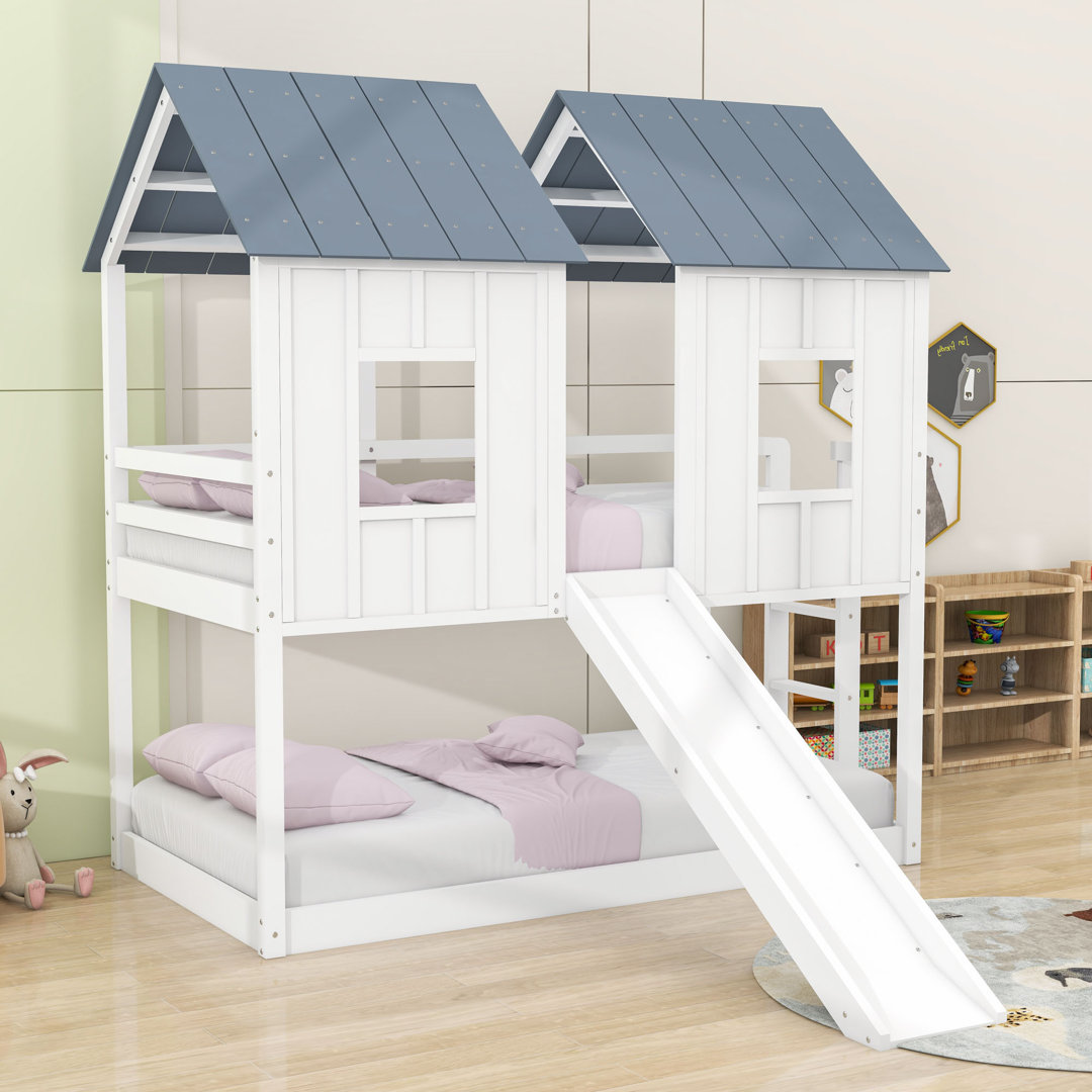Riviere Kids Twin Over Twin Bunk Bed Harper Orchard