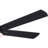 52" Black Lowe Profile Ceiling Fan With Light 