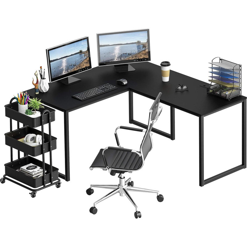 Markesia Computer Desk, Black