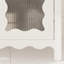 Armoire de salle de bain moderne de 31 po avec rangement spacieux, lavabo en céramique lisse et verre trempé à rayures verticales pour un verre intégré lumineux de 31 po, charnières à fermeture en douceur silencieuses