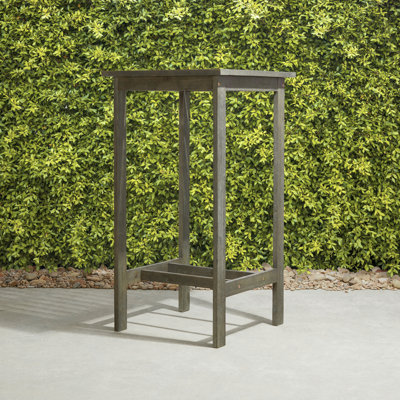 Caya Rectangular Outdoor Bar Table , 24'' in. W 24'' in. D