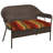 Outdoor Wicker Cushion Set for Bench and 2 Seats-986222383