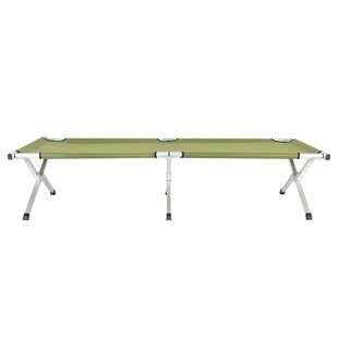 Lit de camp portatif pliant militaire portatif
