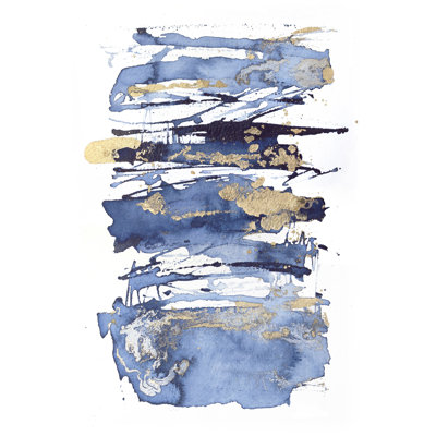 «Blue Rapture I» par Julia Contacessi, reproduction d'art sur toile tendue