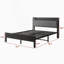 Queen Size Bed Frame, Storage Headboard With Charging Station-1892822280