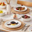 Porcelain China Dinnerware Set 18 Piece - Service for 6-900692429