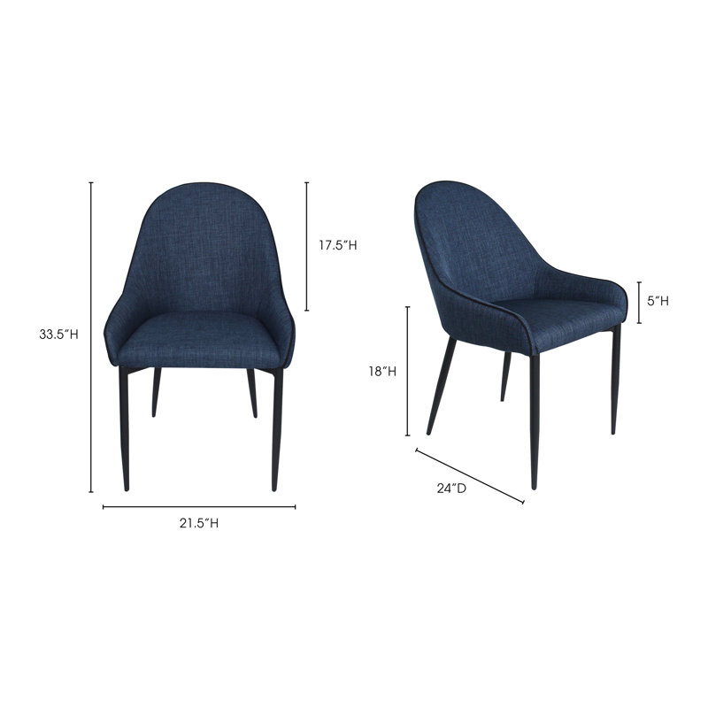 Lapis Upholstered Arm Chair