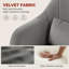 Velvet Swivel Accent Chair