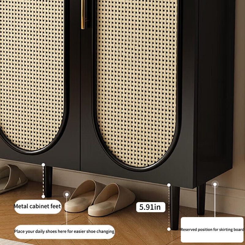 Magnifique armoire à chaussures de style français, H 37,4 po x l 31,5 po x P 13,78 po