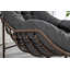 Chaise berçante d'extérieur en acier Alvan-604352852