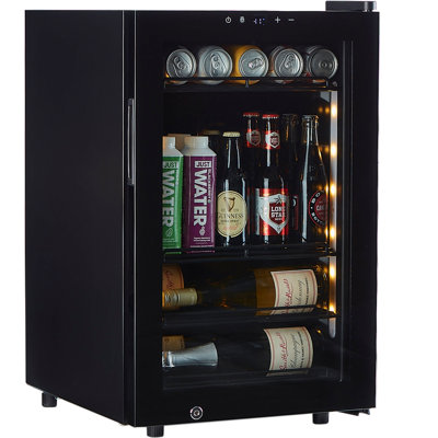 Smith & Hanks Single Zone 18'' Freestanding 80 Bottle Wine & Beverage Refrigerator