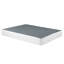 Structure de base de matelas en métal avec housse en tissu Textu-875208662
