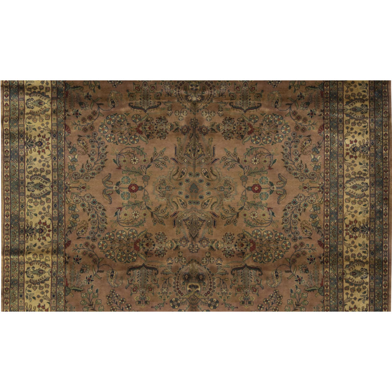 One-of-a-Kind Rectangle 8'3" X 8'6" Hand Knotted Area Rug