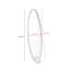 Oval Solid Wood Full Length Mirrors