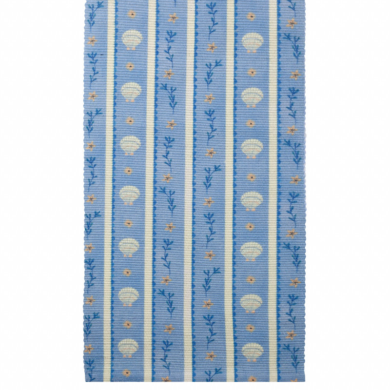Sea Shells Indoor/Outdoor Table Runner, Rectangle 220cm L x 0.40cm D