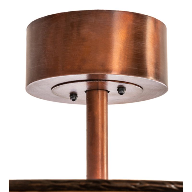 Whispering Pines LED Downrod Ceiling Fan