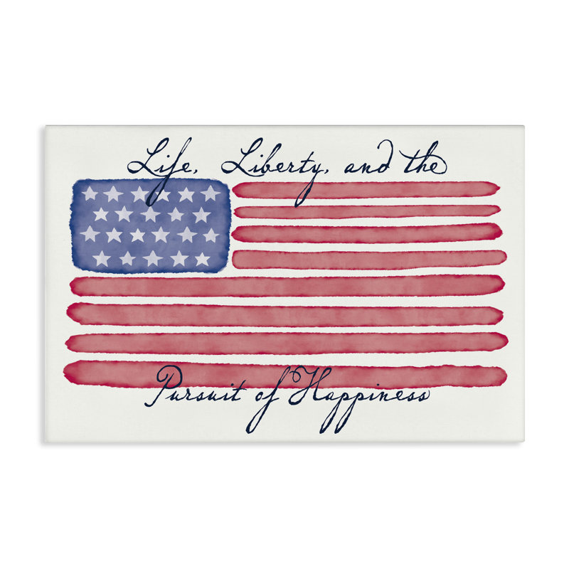 «All American Patriotic Expression» par Darlene Seale, H 24 po x l 36 po