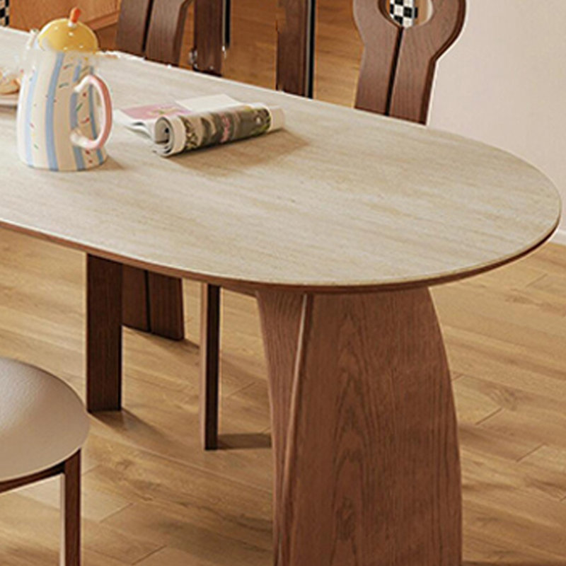 Table de salle à manger French French, H 29,53 po x l 55,12 po x P 31,5 po