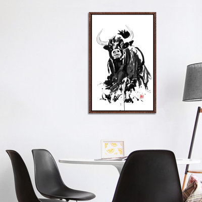 Buffalo by Péchane - Print on Canvas