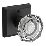 Crystal Door Knob with Baldwin Reserve Rosette
