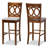 Upholstered Counter Stool with Solid Wood Frame-1679041201-1679041206