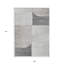 Tapis intérieur lavable abstrait beige et gris 9 'X 12' Taupe
