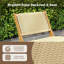 Chaise d'appoint en bois de teck George Oliver