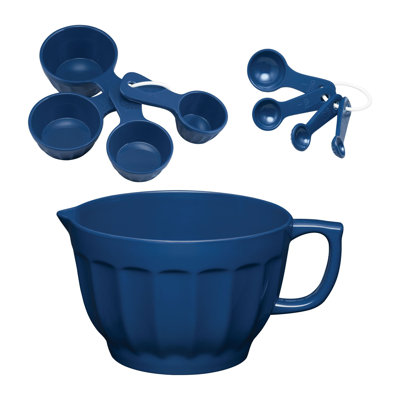 Latte Melamine Mixing Bowl Set