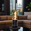 Raniyah Bio-Ethanol Tabletop Fireplace with Flame Guard