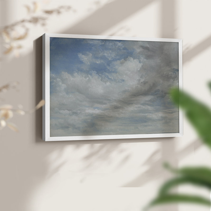 Paysages rétro-Cccxix - reproduction encadrée, H 16 po x l 20 po, Blanc