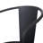 3 Pc Kd Metal Outdoor Bistro Seating - Iron, Water-, Black Table & Chairs Powder Coated Iron , Water For-82823655