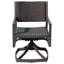 Chaise de patio pivotante