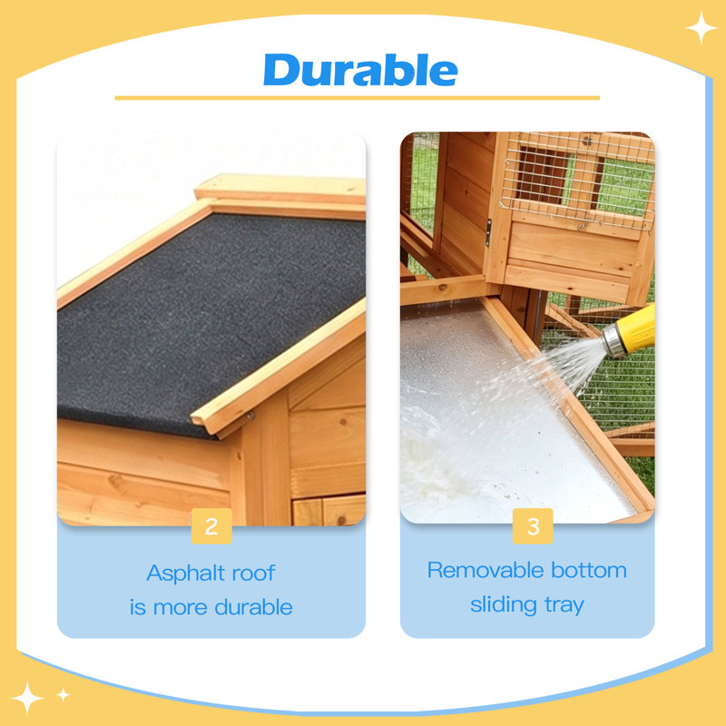 Durable Eco-Friendly chicken coop