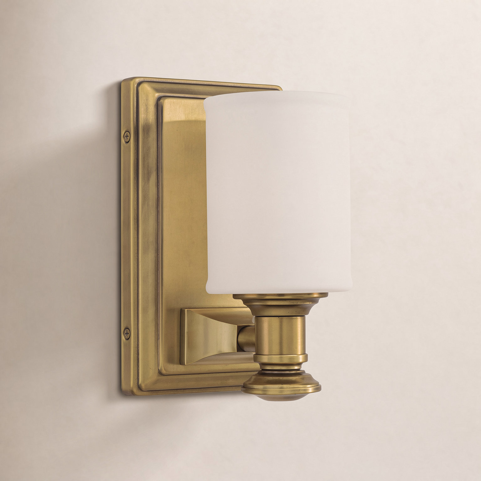 Everlee Single Light Dimmable Bath Sconce, Liberty Gold