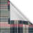 Plaid Tailored Window Valance-97634440