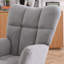 Fauteuil berçant rembourré confortable avec haut dossier et siège rembourré Teddy pour le salon et la chambre à coucher-1130931404