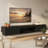 Modern 63" Floating TV Stand with Storage Wall-Mounted Media Console Fits TVs Up To 70"-1616200113