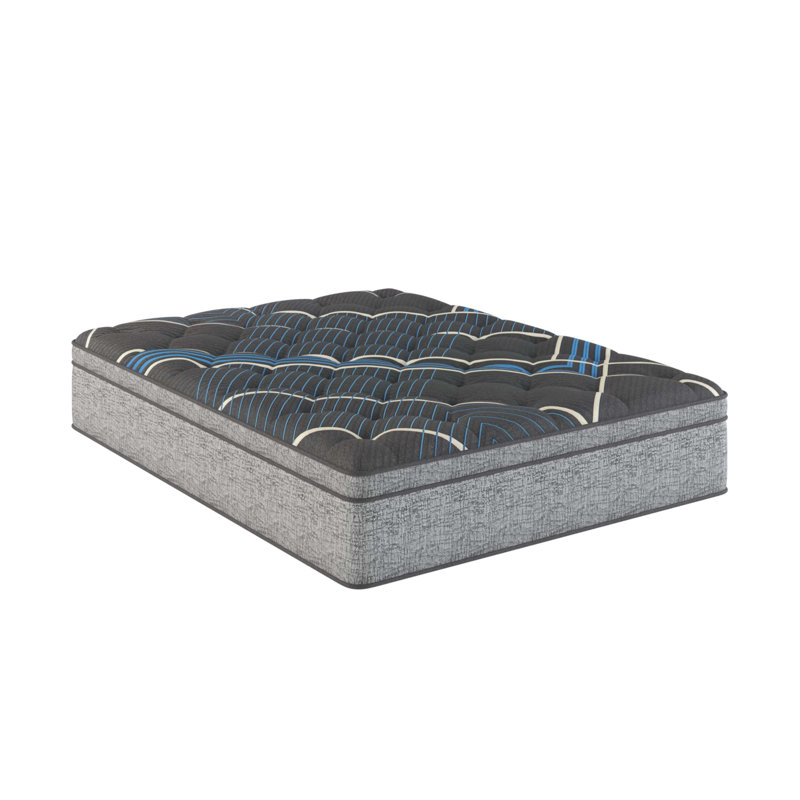 Matelas hybride de 15 po avec matelas à ressorts ensachés Restonic Comfort Care, Grand lit