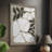 Melty Blooms II Framed Print - Solid Wood-495764532